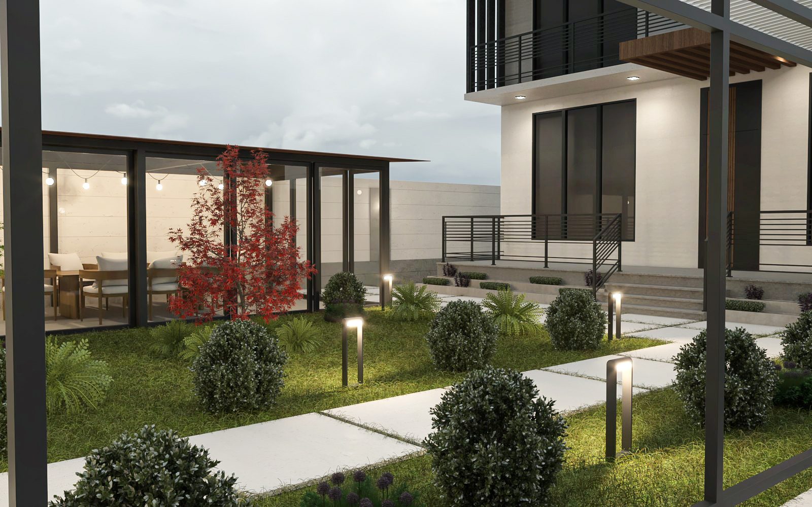 Designed Outdoor Flow